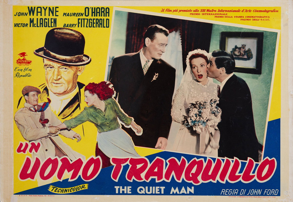 Fotobusta 2 per il film Un uomo tranquillo (1952)