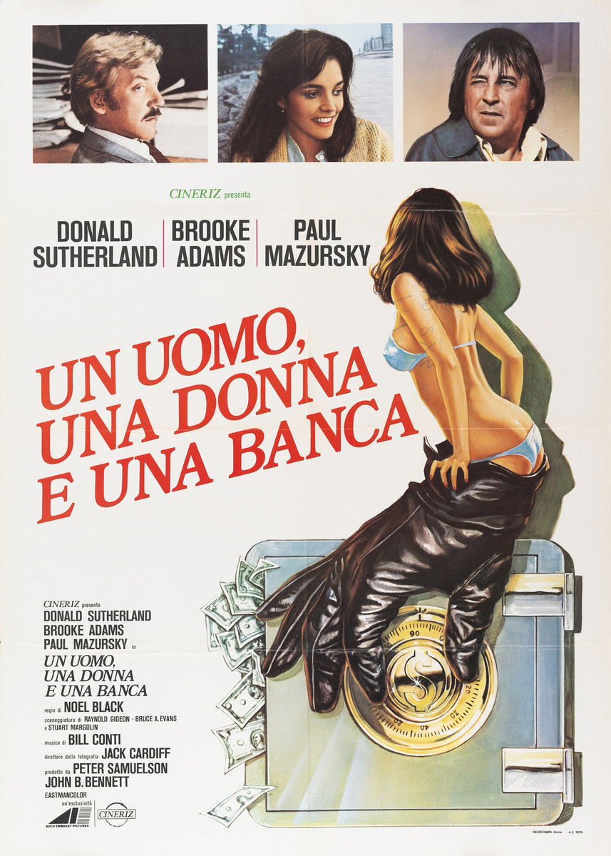 A Man, a Woman and a Bank - Poster 1