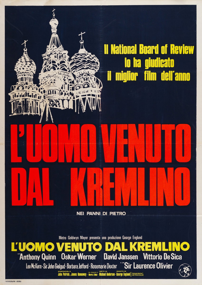 Manifesto 2 per il film L'uomo venuto dal Kremlino (1968)
