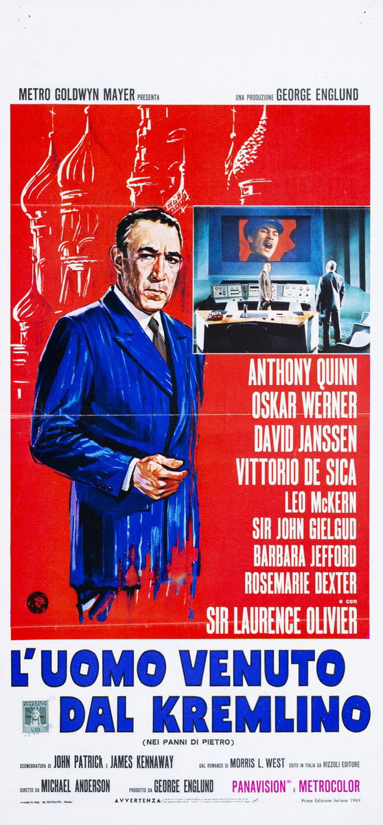 The Shoes of the Fisherman - Lobby Card 1