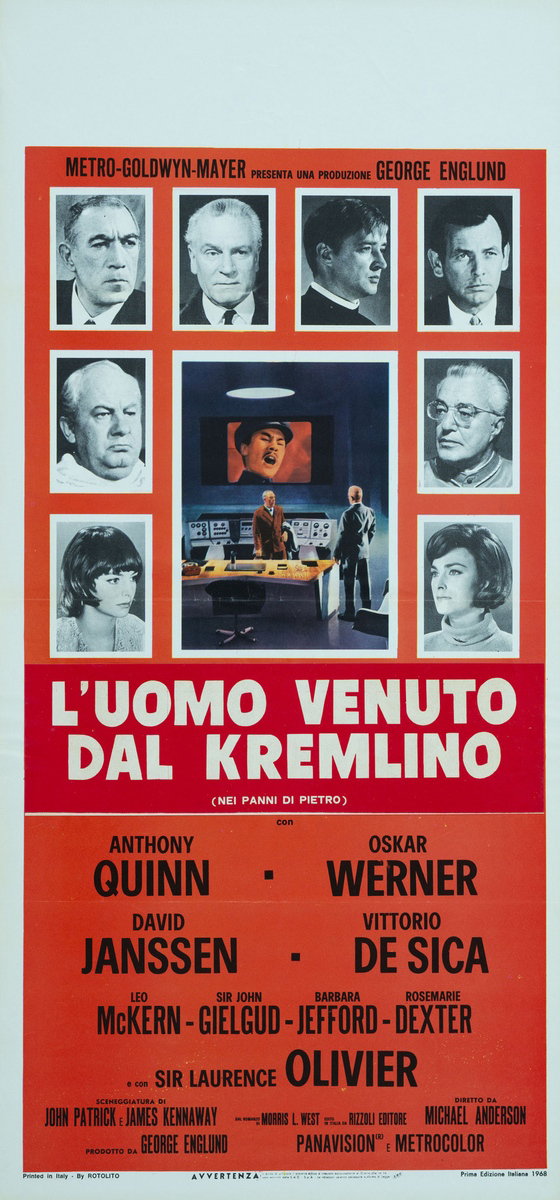 Locandina 2 per il film L'uomo venuto dal Kremlino (1968)