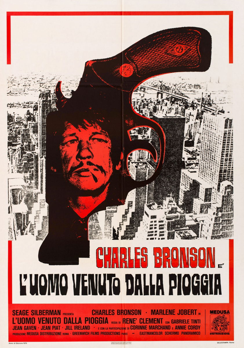 L'uomo venuto dalla pioggia - Manifesto 1