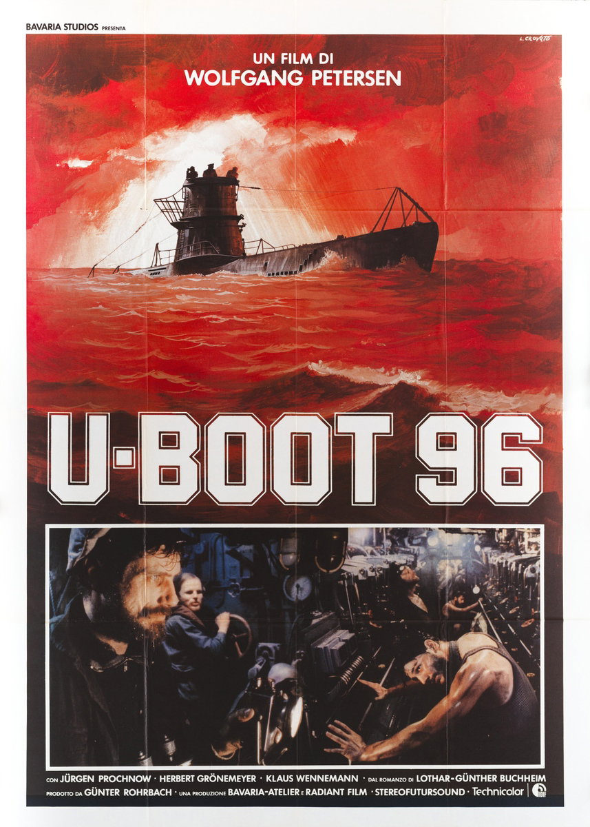 Poster 2 for the film Das Boot (1981), painted by Luciano Crovato