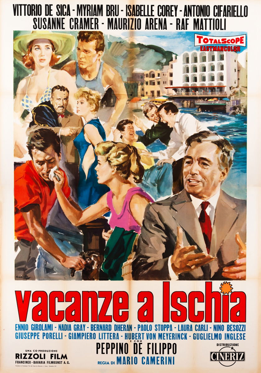 Vacanze a Ischia - Manifesto 1