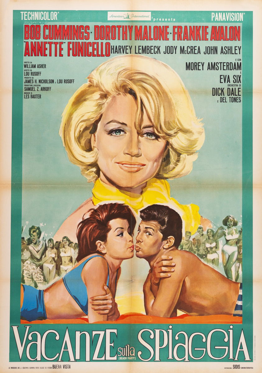 Vacanze sulla spiaggia - Manifesto 1