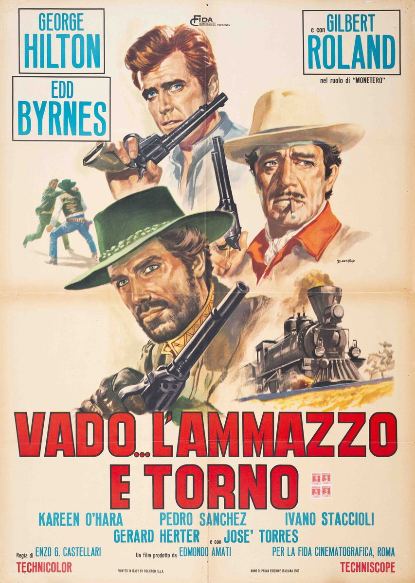 Vado... l'ammazzo e torno - Manifesto 2