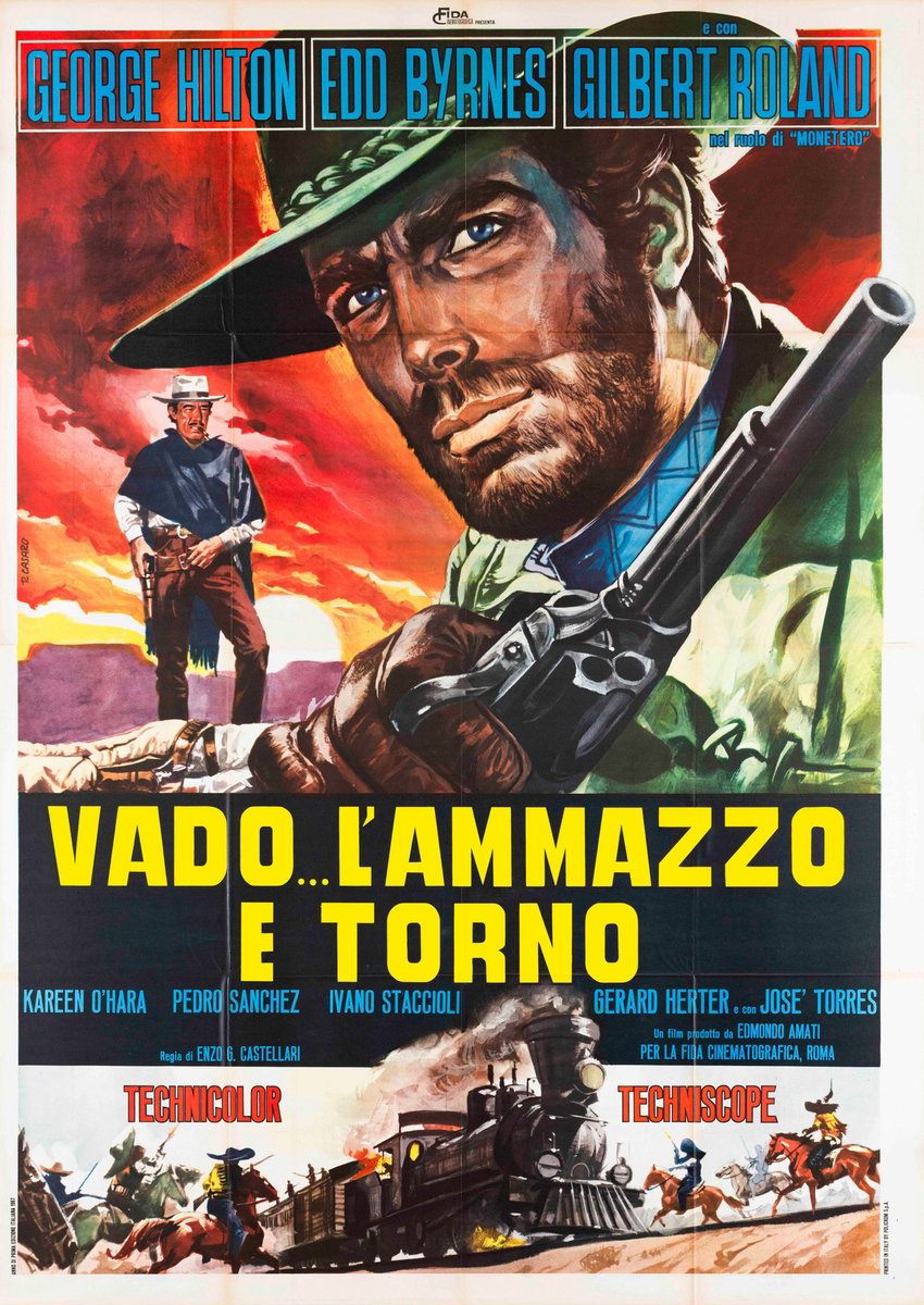Vado... l'ammazzo e torno - Manifesto 3
