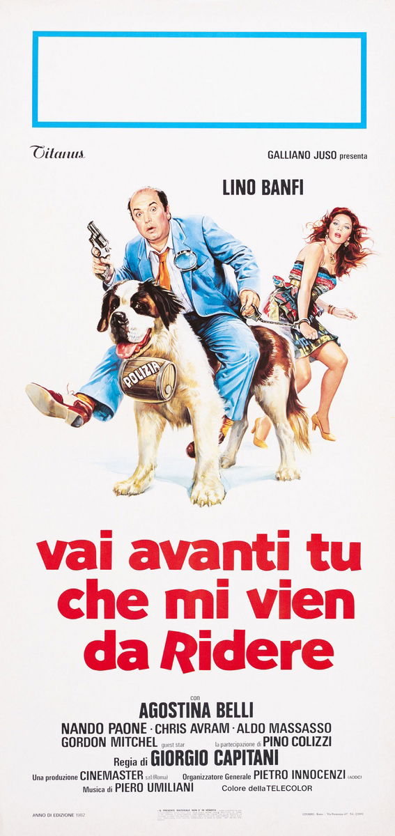 Vai avanti tu che mi vien da ridere - Locandina 1