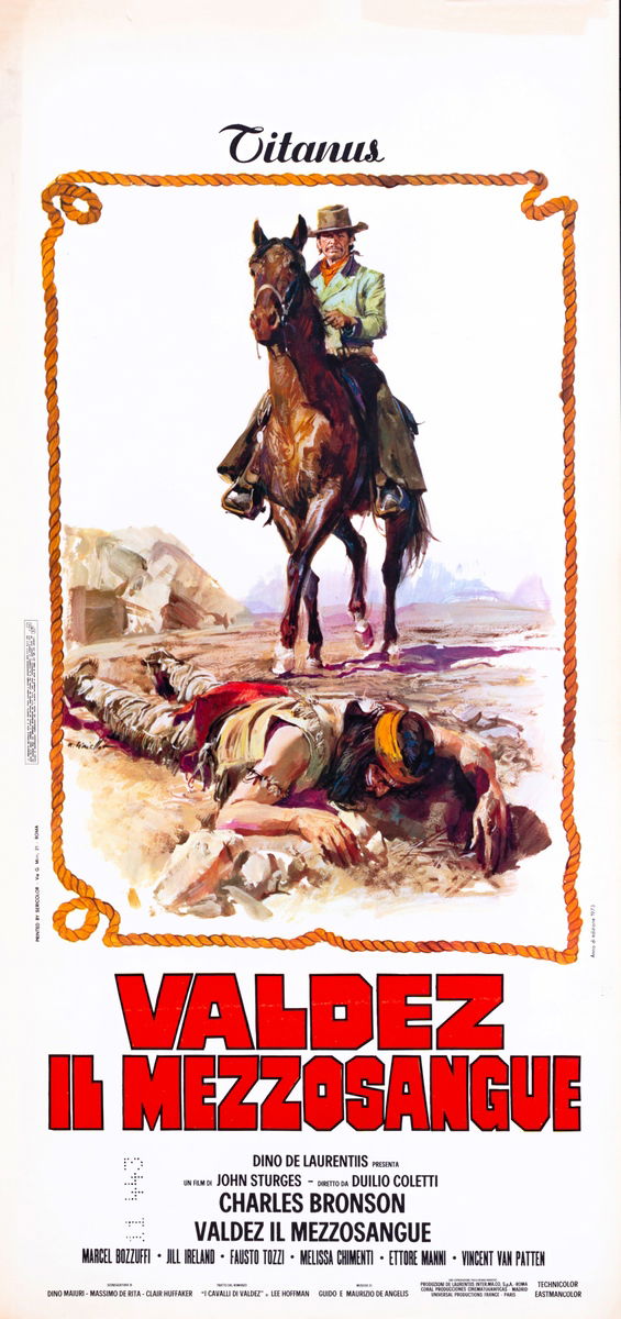 Valdez, il mezzosangue - Locandina 1