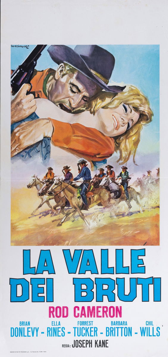 Ride the Man Down - Lobby Card 1