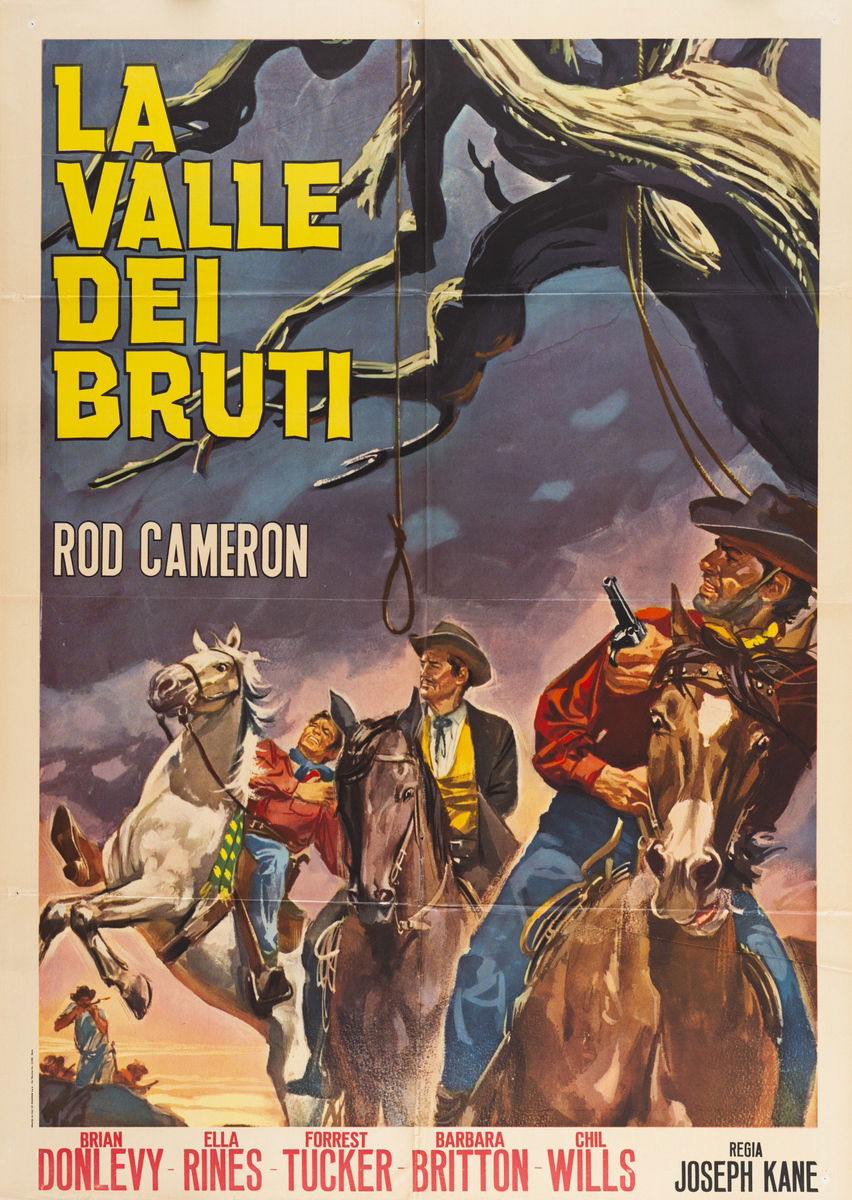 La valle dei bruti - Manifesto 2