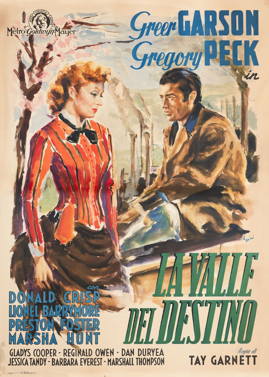 La valle del destino - Manifesto 1