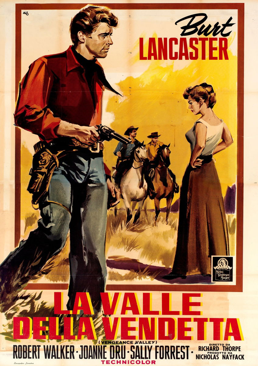 La valle della vendetta - Manifesto 1