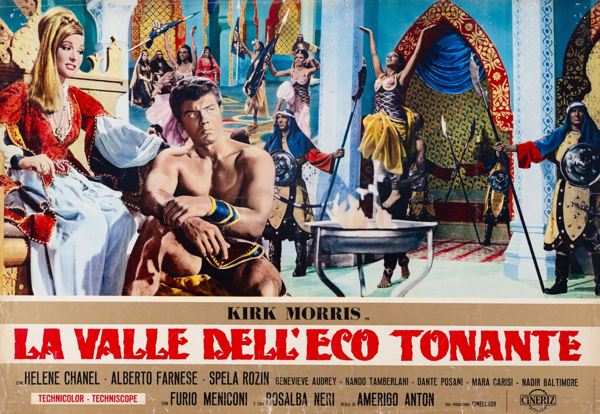 La valle dell'eco tonante - Fotobusta 1