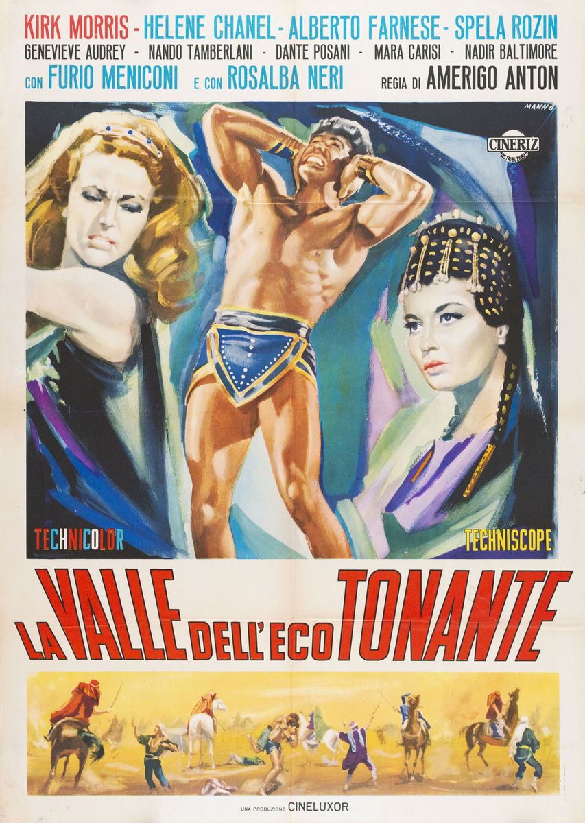 La valle dell'eco tonante - Manifesto 1