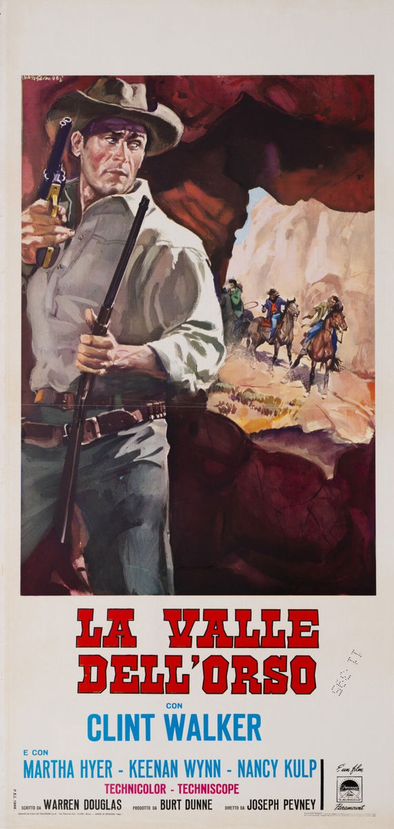 The Night of the Grizzly - Lobby Card 1