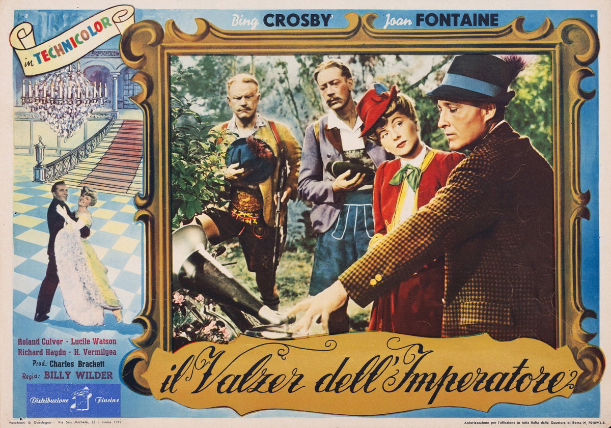 Il valzer dell'imperatore - Fotobusta 1