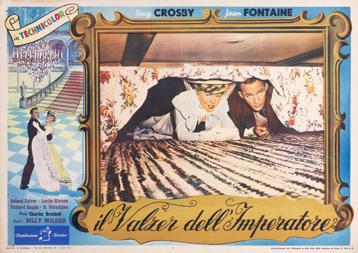 Fotobusta 2 per il film Il valzer dell'imperatore (1948)
