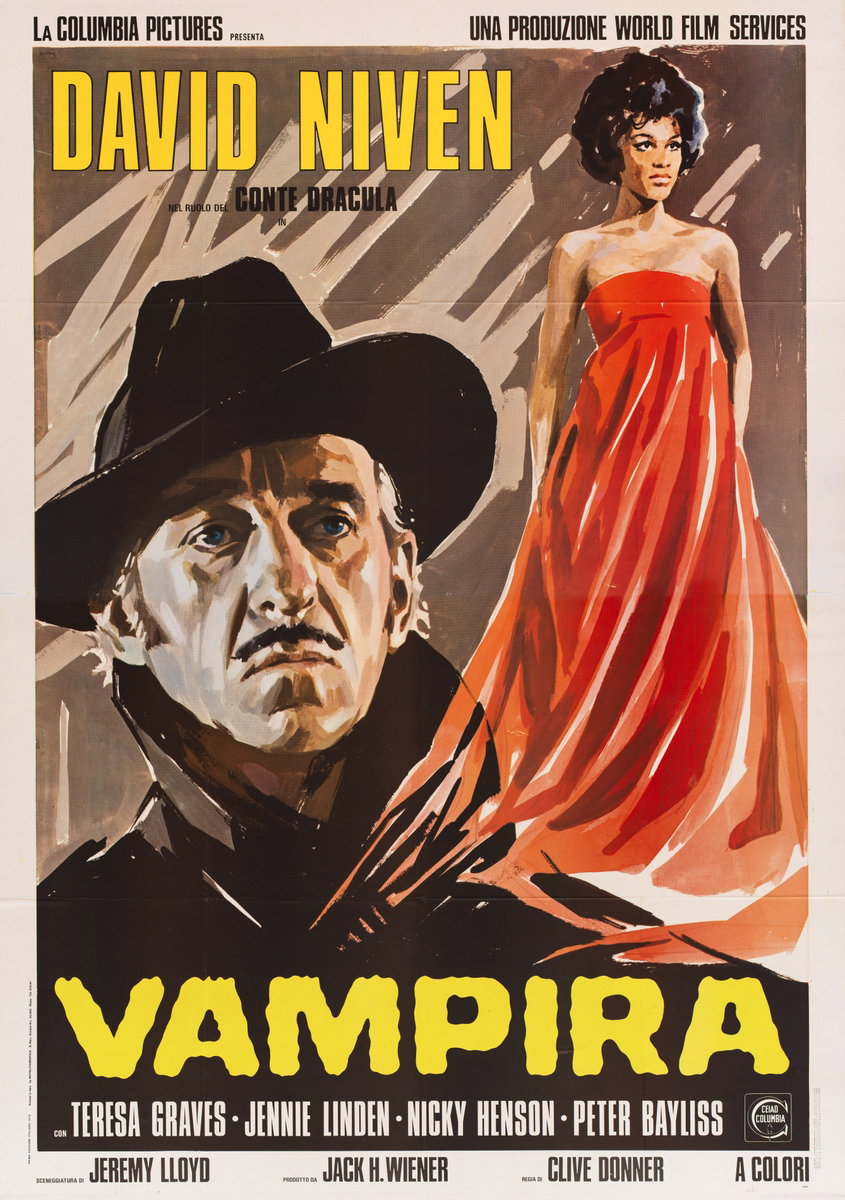 Manifesto 2 per il film Vampira (1974)