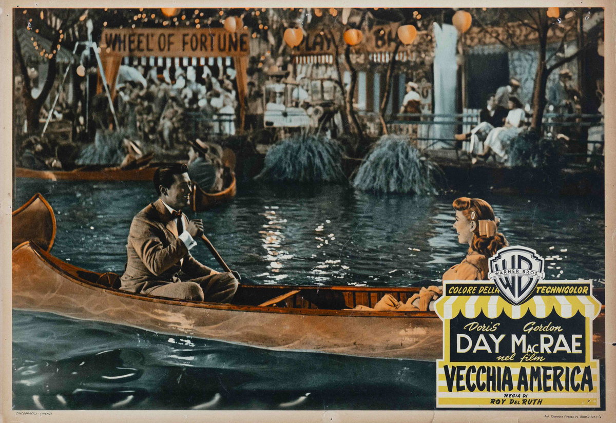 Fotobusta 3 per il film Vecchia America (1951)