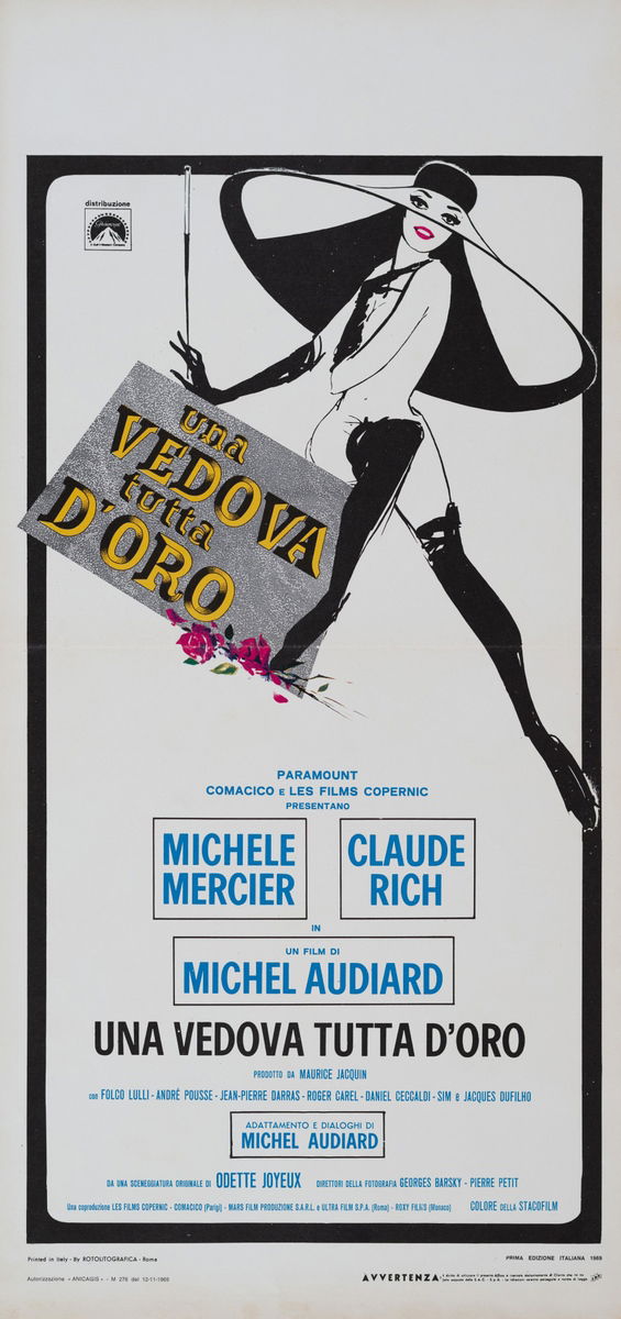 A Golden Widow - Lobby Card 1