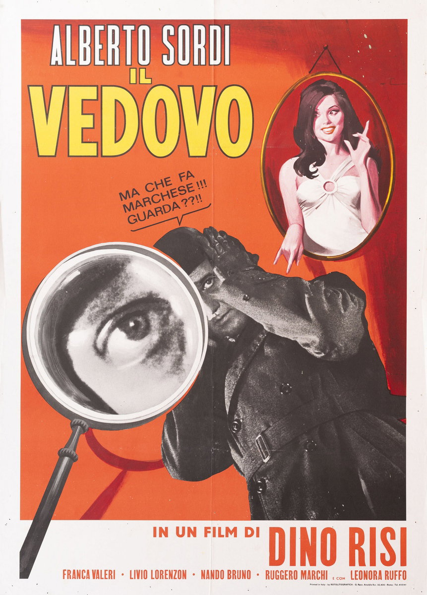 Il vedovo - Manifesto 3