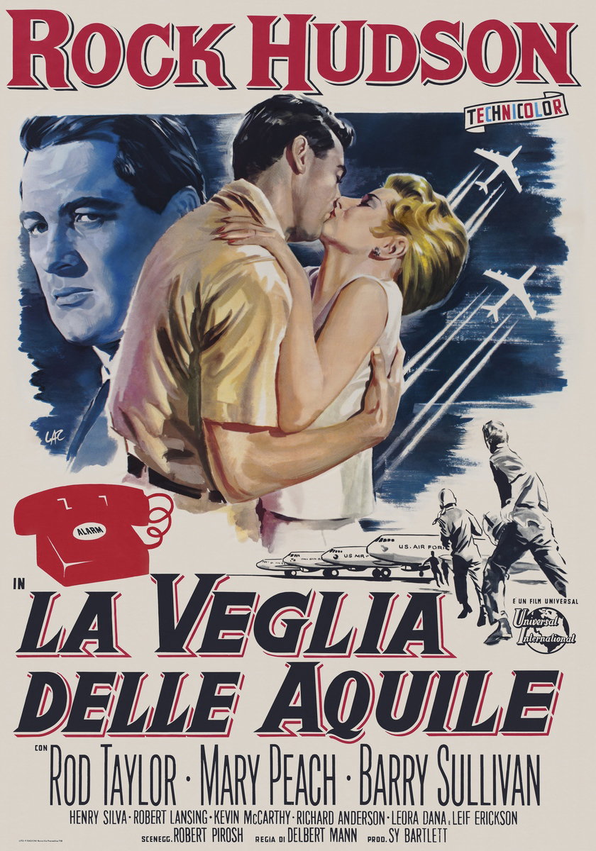 Poster 2 for the film A Gathering of Eagles (1963)