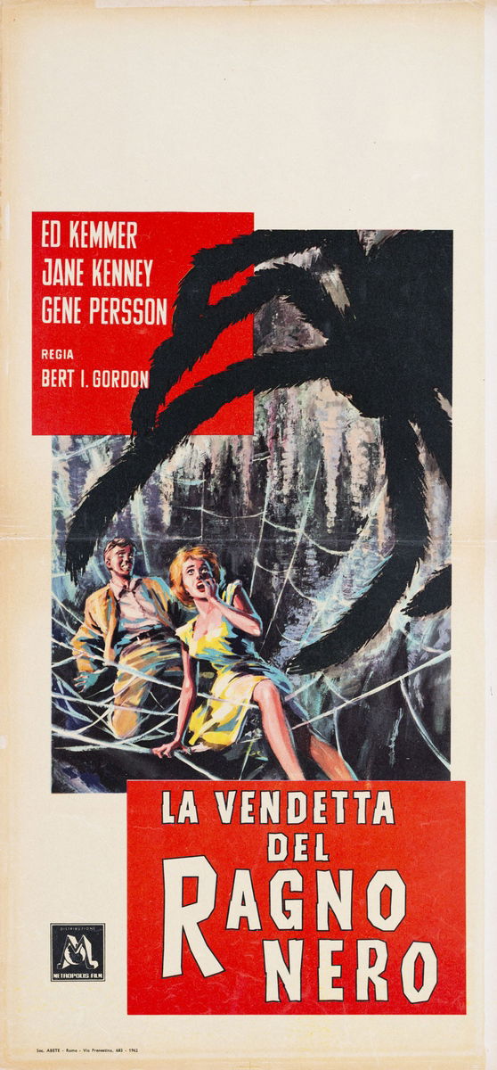La vendetta del ragno nero - Locandina 1