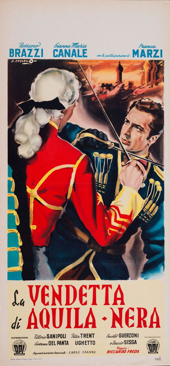 La vendetta di Aquila Nera - Locandina 1