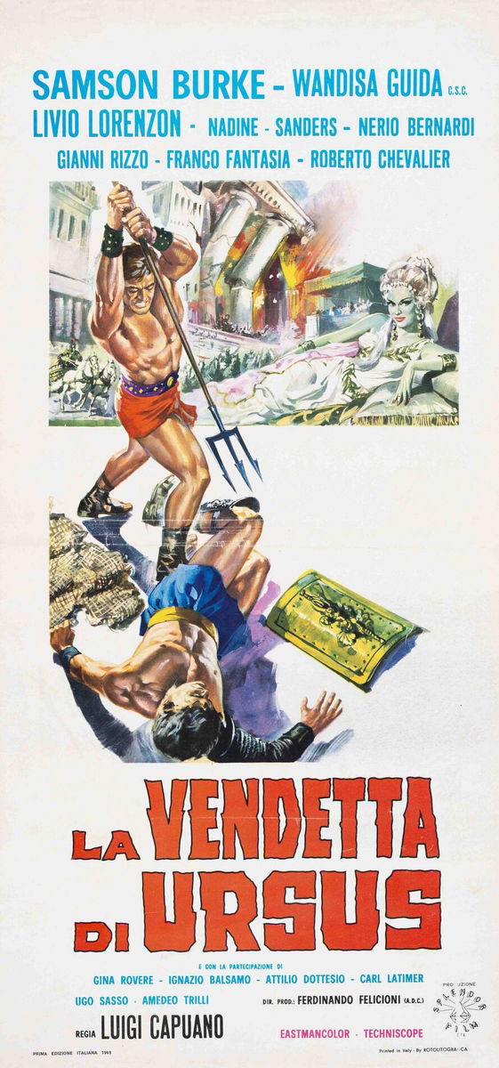 The Vengeance of Ursus - Lobby Card 1