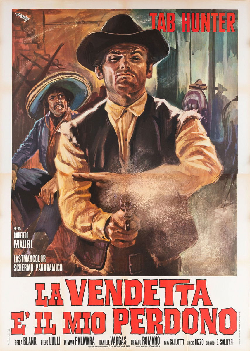 La vendetta è il mio perdono - Manifesto 1