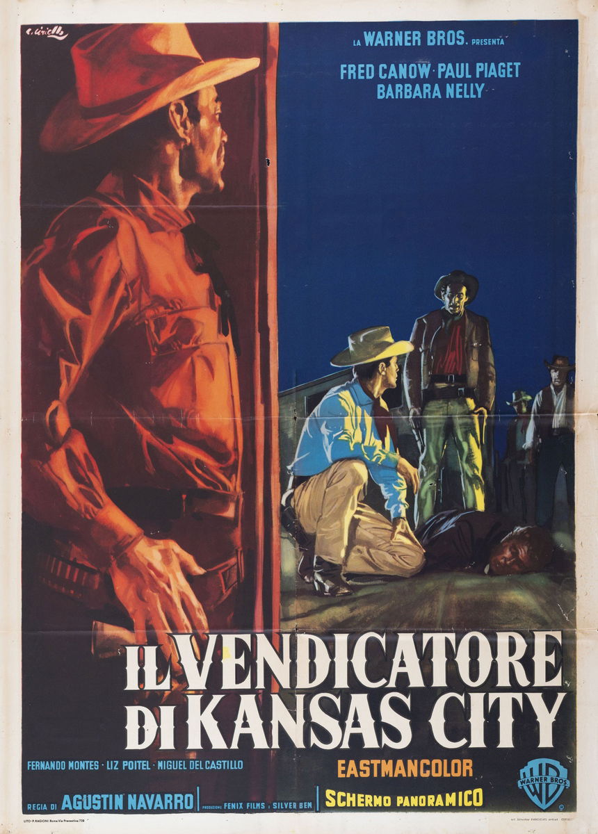 Il vendicatore di Kansas City - Manifesto 1