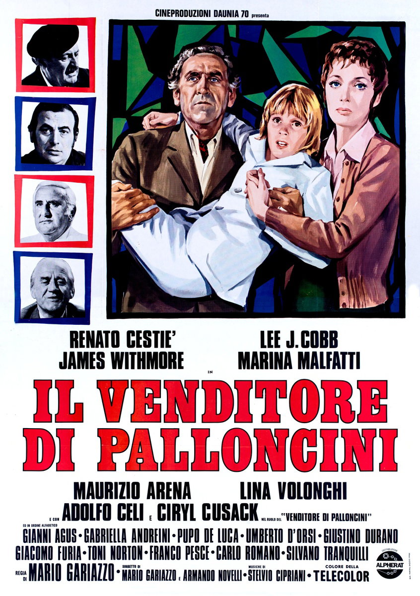 Manifesto 2 per il film Il venditore di palloncini (1974)
