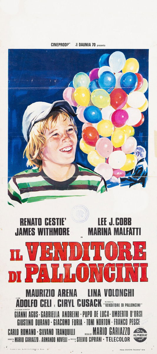 The Balloon Vendor - Lobby Card 1