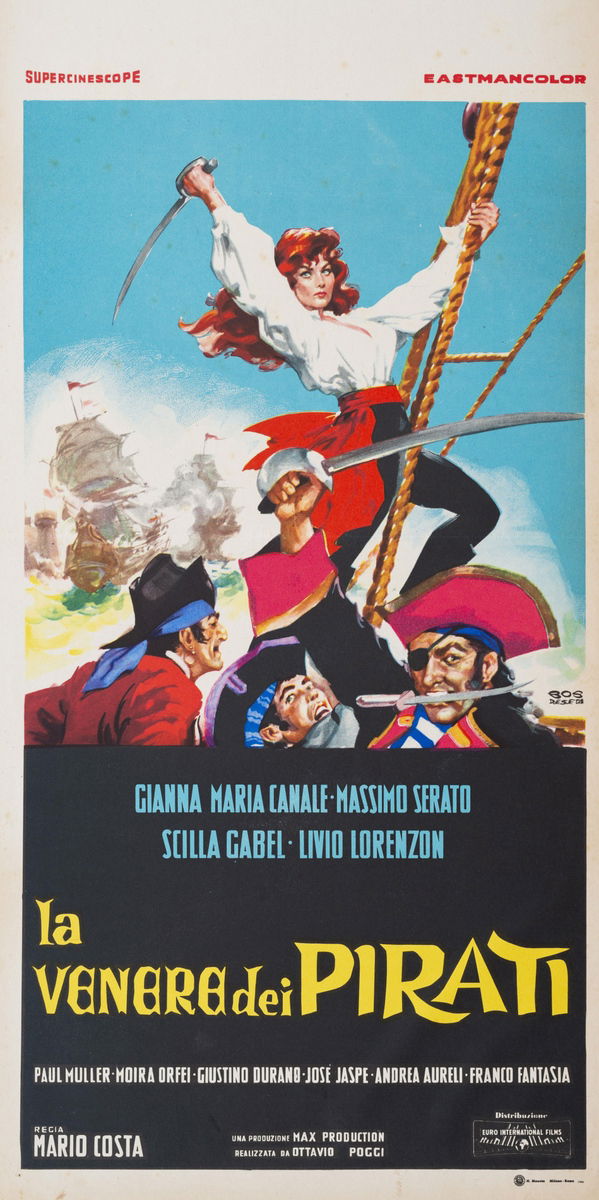 La Venere dei pirati - Locandina 1