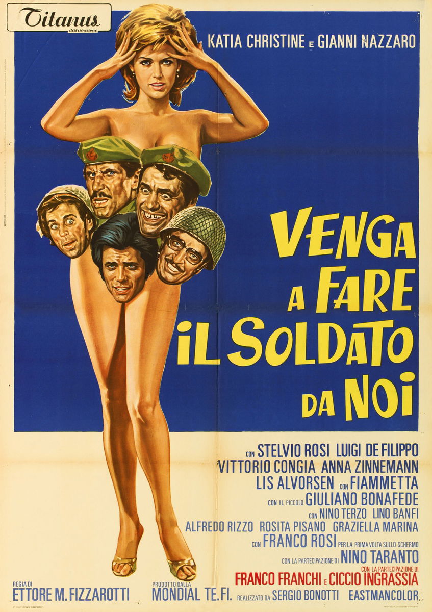 Venga a fare il soldato da noi - Manifesto 1