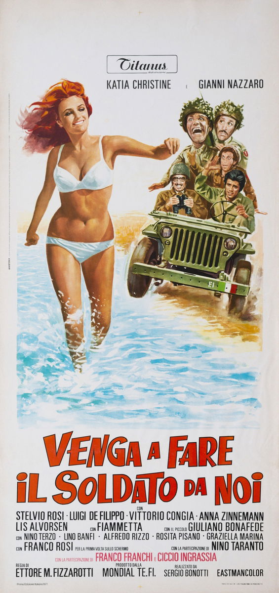 Venga a fare il soldato da noi - Locandina 1