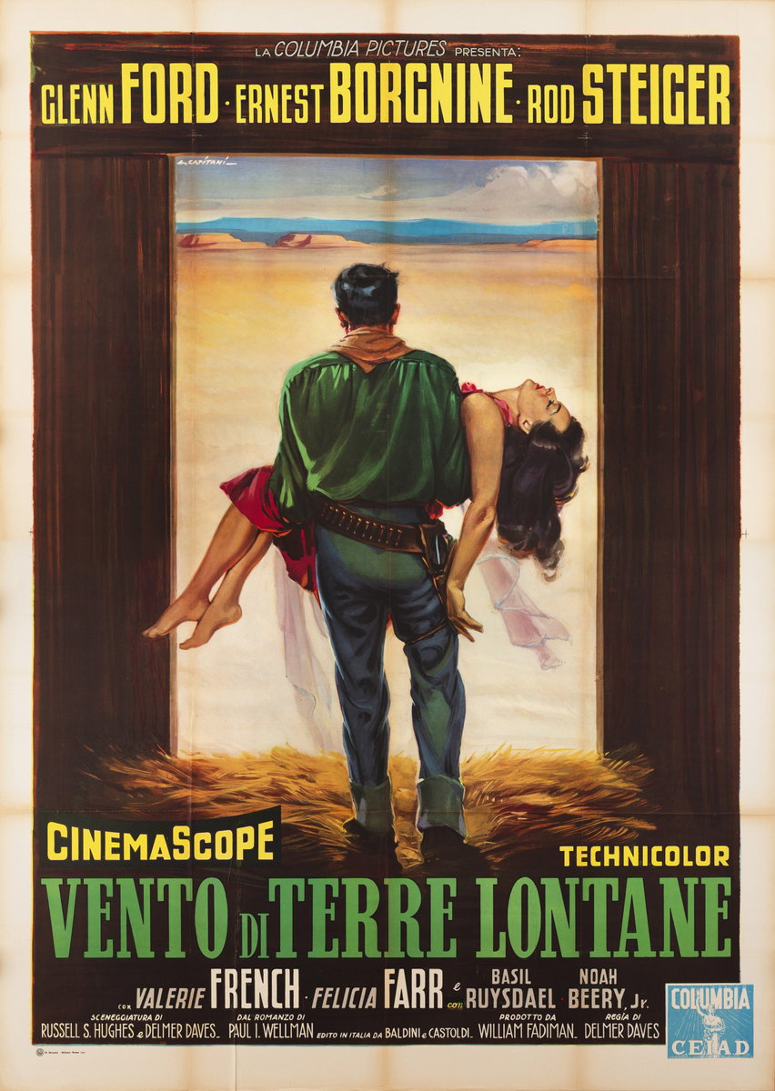 Manifesto 3 per il film Vento di terre lontane (1956)