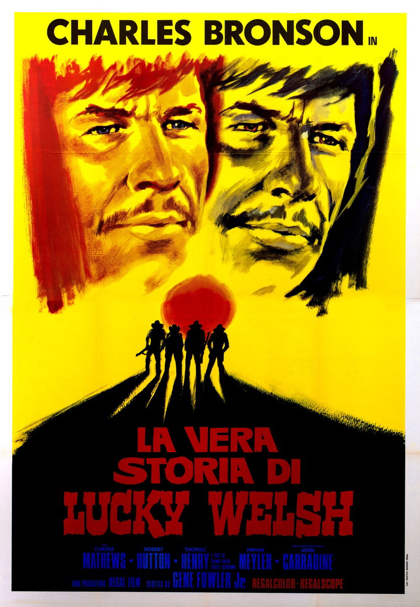 Manifesto 2 per il film La vera storia di Lucky Welsh (1958)