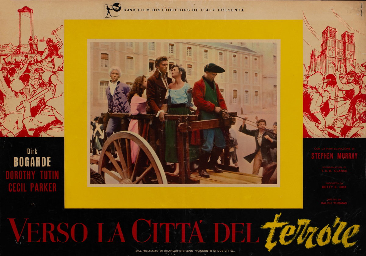 Fotobusta 3 per il film Verso la città del terrore (1958), dipinto da Studio Favalli