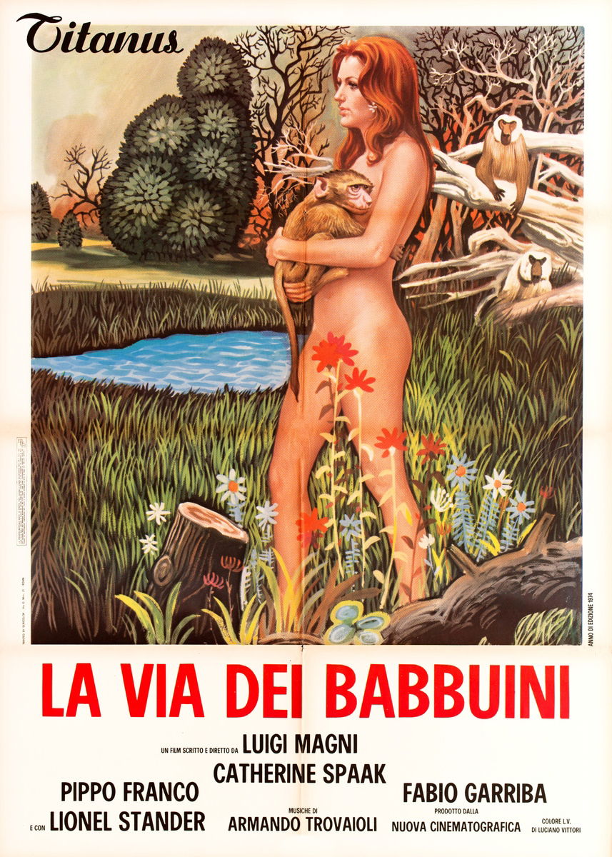 La via dei babbuini - Manifesto 1