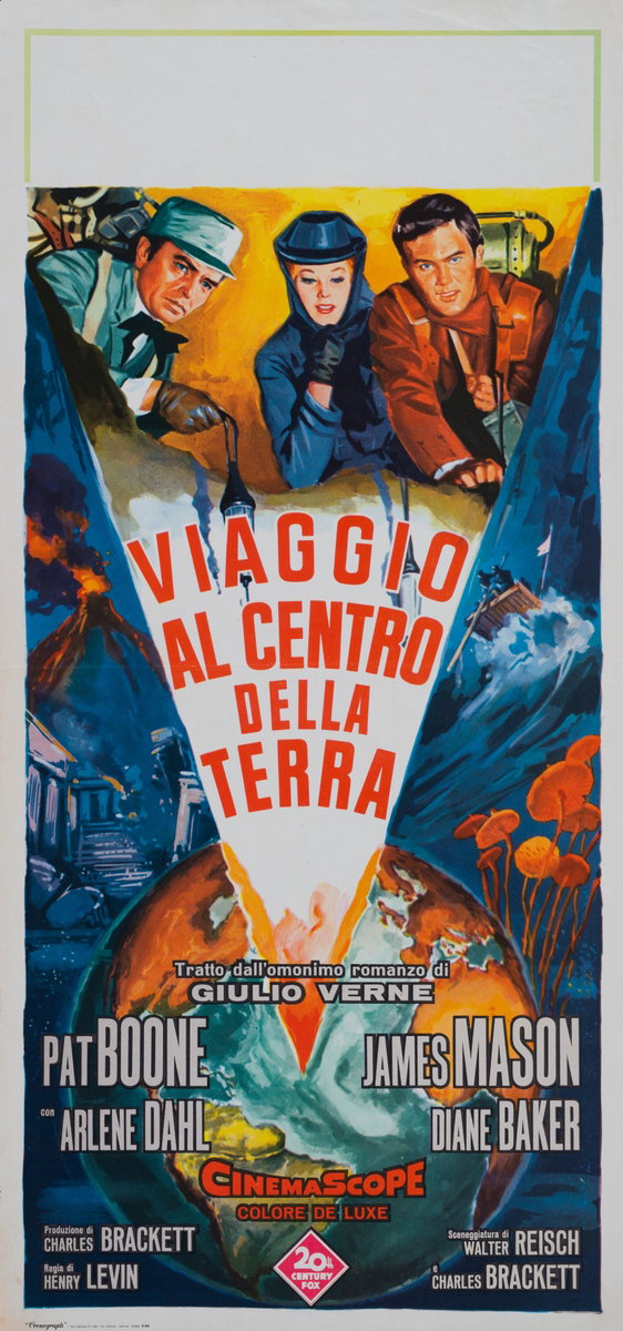 Locandina 2 per il film Viaggio al centro della Terra (1959)