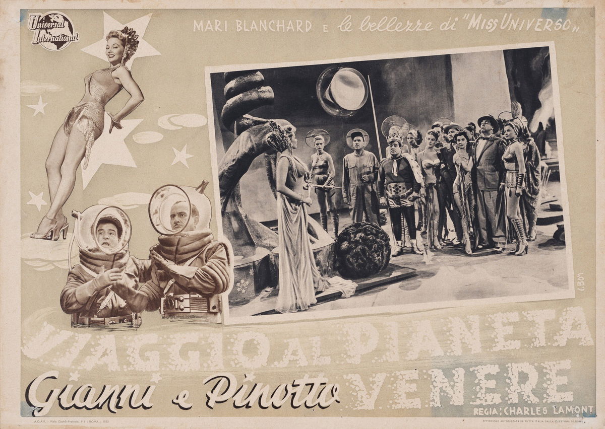 Abbott and Costello Go to Mars - Fotobusta 1