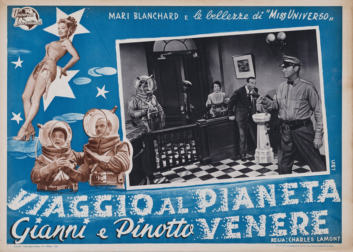 Fotobusta 2 per il film Viaggio al pianeta Venere (1953)