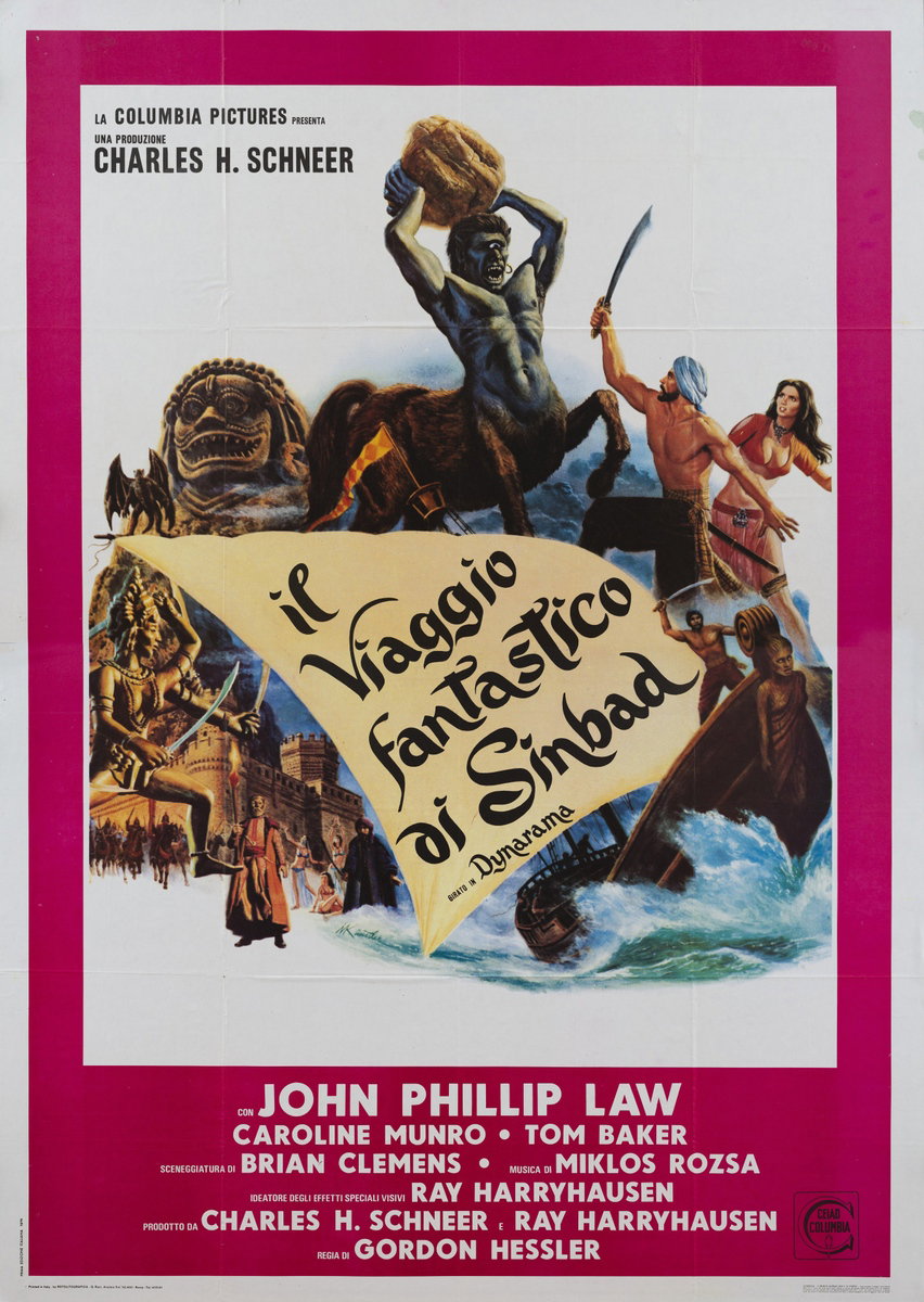 Poster 2 for the film The Golden Voyage of Sinbad (1973)