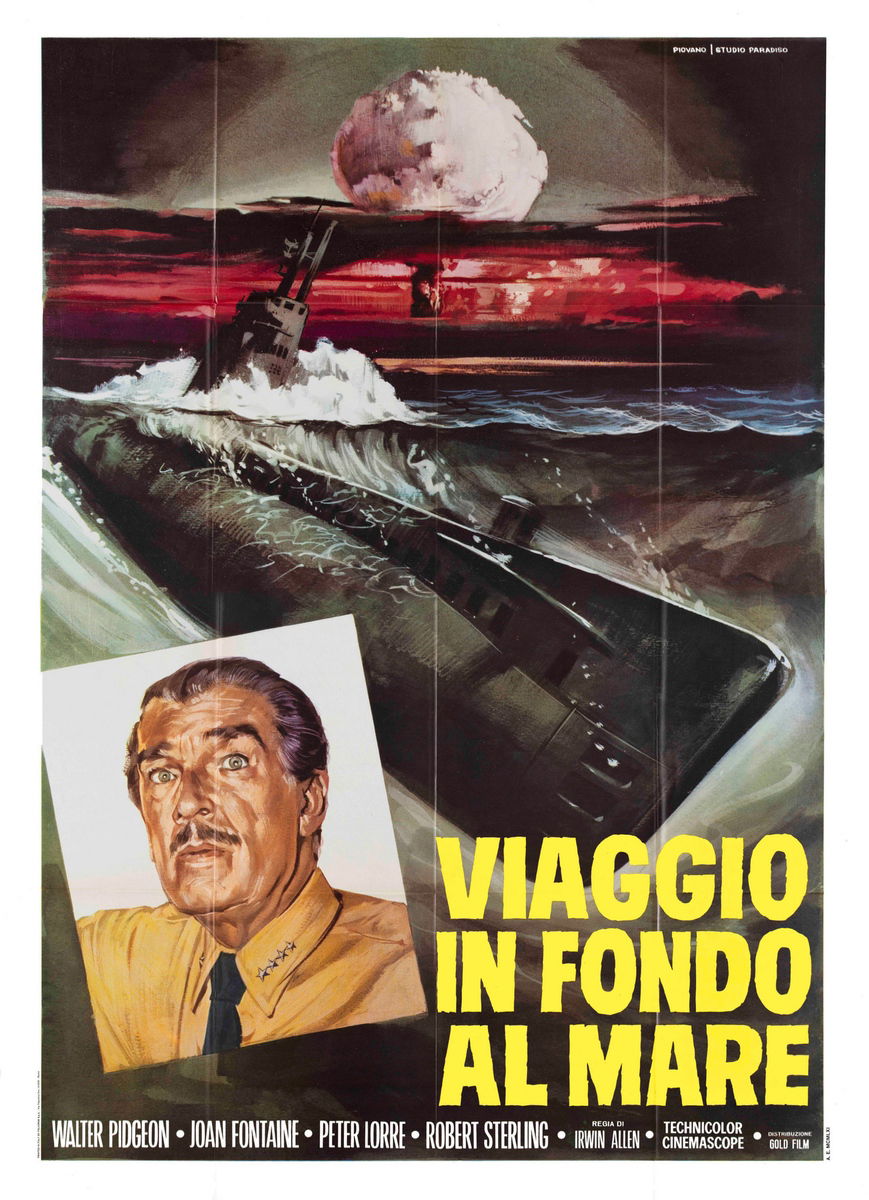 Viaggio in fondo al mare - Manifesto 1