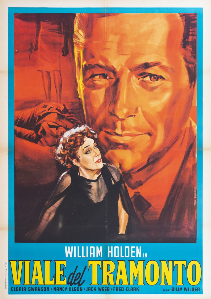 Viale del tramonto - Manifesto 1