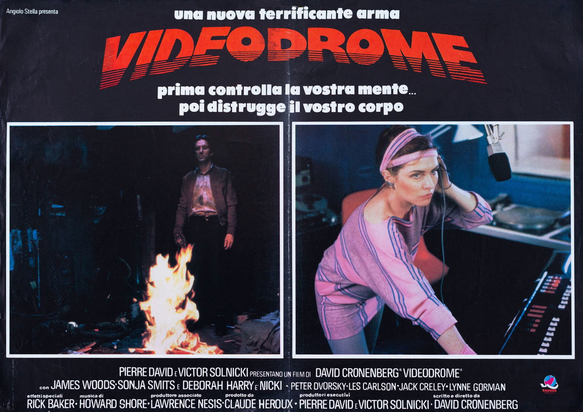Fotobusta 2 per il film Videodrome (1983)