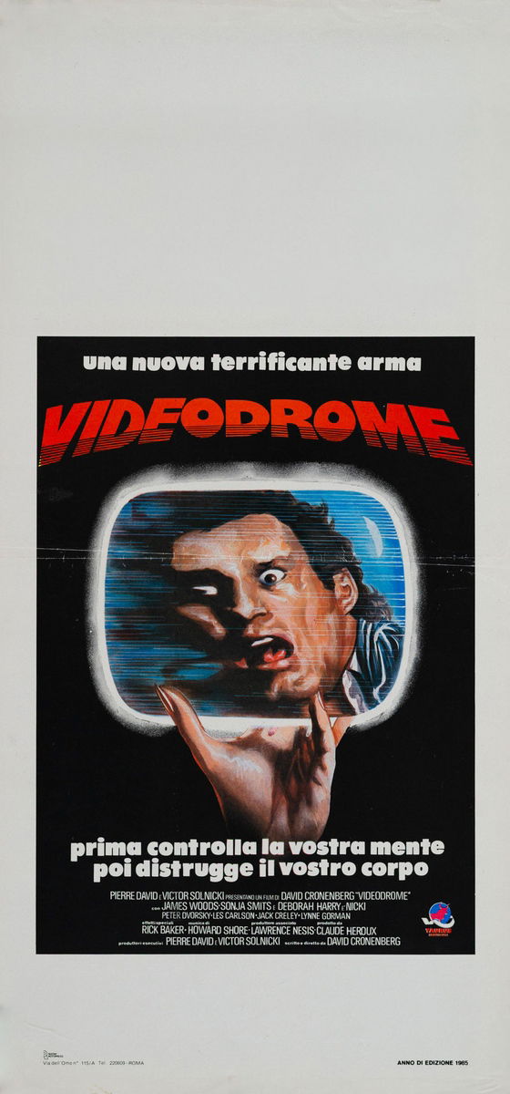 Videodrome - Locandina 1