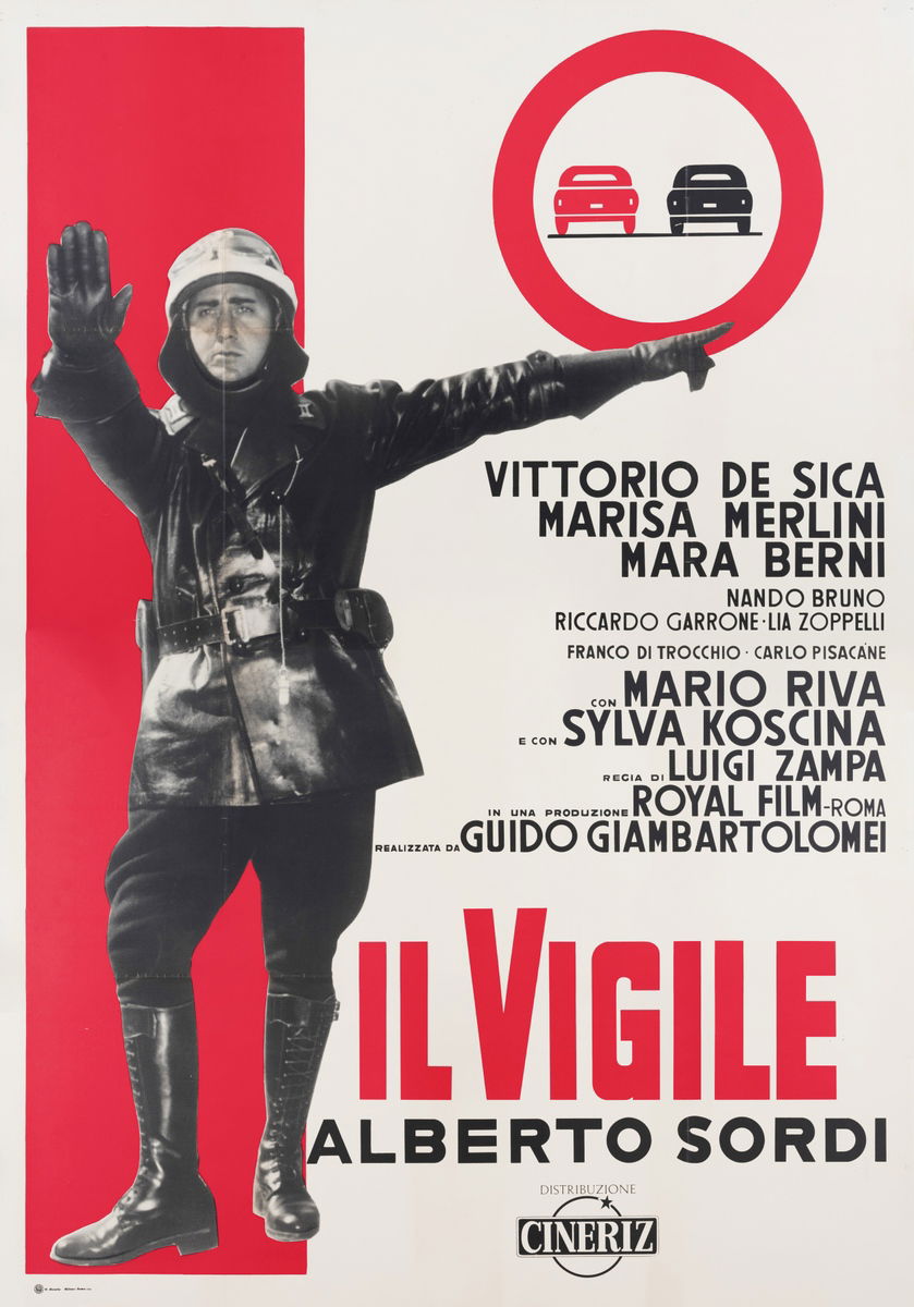 Il vigile - Manifesto 2